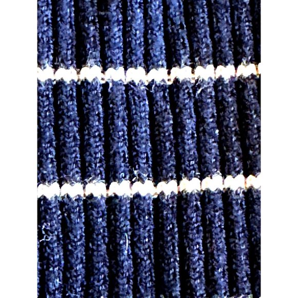 Philosophy Republic Clothing Blend V Neck Striped Navy Blue Cardigan Sweater XL - Picture 10 of 10